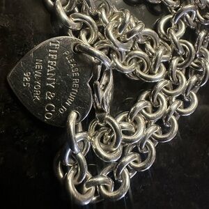 Return to Tiffany heart tag choker